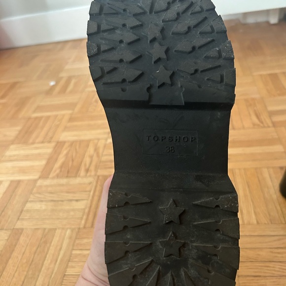 Topshop Black Platform Sandals - Picture 4 of 4